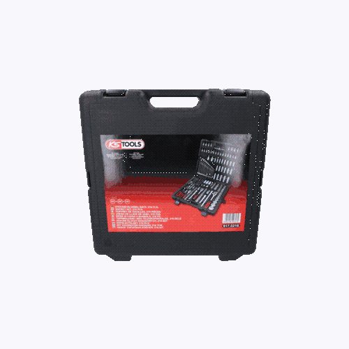 1/4 Zoll+3/8 Zoll+1/2 Zoll Steckschlüssel-Satz, 216-tlg KS TOOLS 917.0216 - Bild 9 von 9