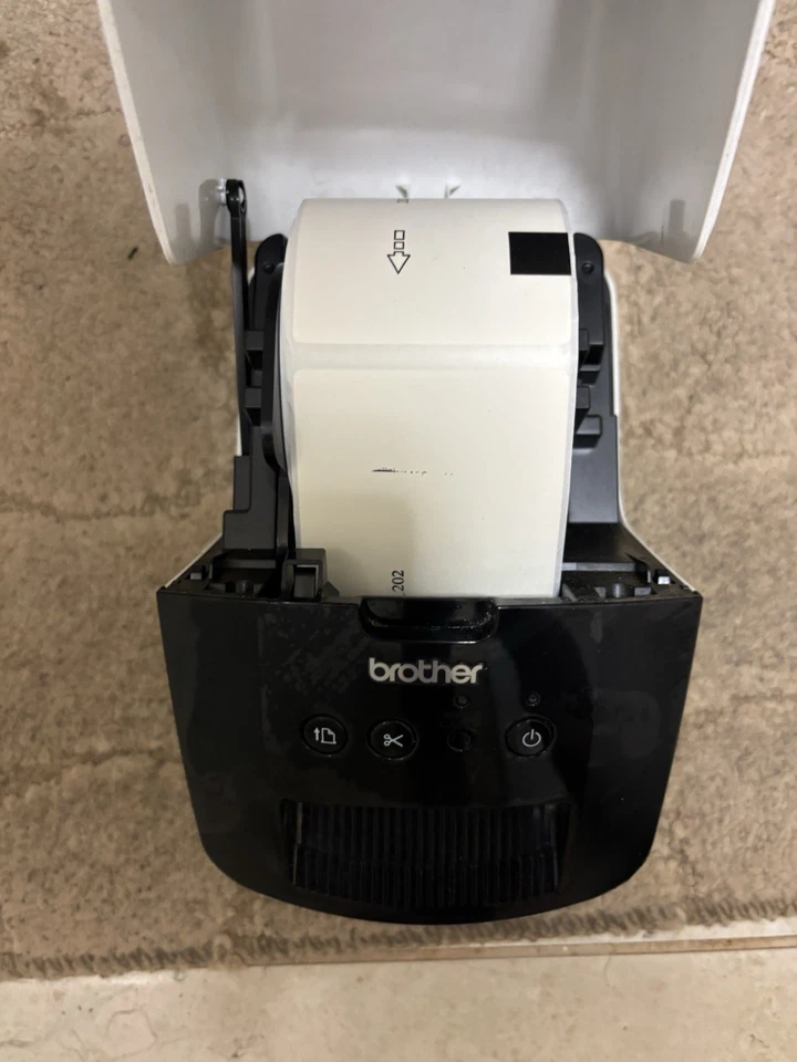 Brother QL700 Label Printer Without Power Supply - Image 3 of 3