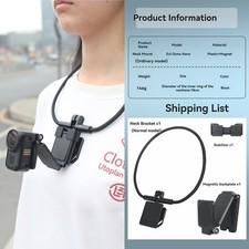 Magnetic Neck Mount Quick-Release For DJI Osmo NANO/Action 5 Pro/Action 6 Camera