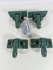 Heavy Duty Green Swing Hangers Screws Bolts Included Over 5000 Lb Capacity Playg