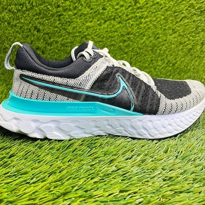 Nike React Infinity Run Flyknit 2 Womens Size 9 Black Running Shoes Sneakers
