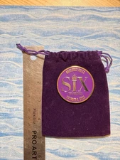 Six the Musical Commemorative Coin October 6, 2023 with Original Velvet Pouch
