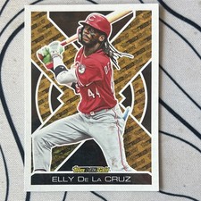 Topps 2025 Update Black Gold Elly De La Cruz Cincinnati Reds BG-17 Insert