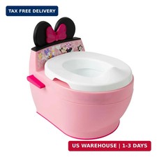 The First Years Disney Minnie Mouse Potty Training Toilet and Toddler Toilet Sea