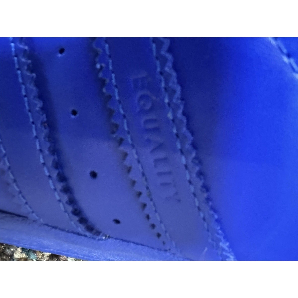 Adidas Pharrell Williams Superstar Men\'s 11.5 Blue Leather Athletic Shoes S41814 adidas Superstar Pharell Supercolor Pack Bold Blue Men main image 3