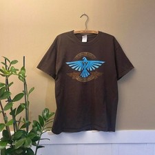 Brown and blue vintage Y2K 2004 legend of Zelda video game tee bandmerch Size L