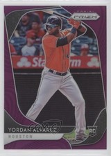 2020 Panini Prizm Tier II Purple Prizm Yordan Alvarez #181 0lv2