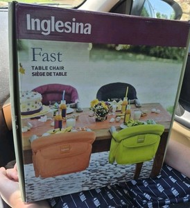 Inglesina Fast Table Chair Babies Toddlers Black Cloth Pottery Barn Kids #6921