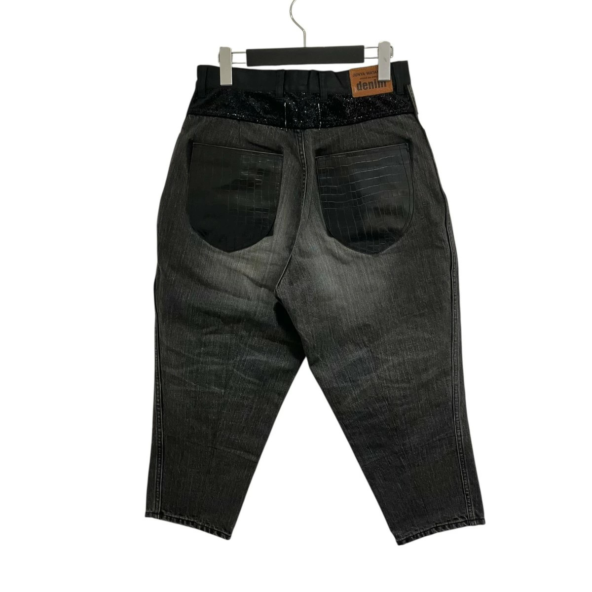 [Used] JUNYA WATANABE CDG Sequin patchwork denim … - image 2