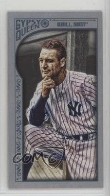 2015 Topps Gypsy Queen Minis Silver /199 Lou Gehrig #39 HOF 0m0