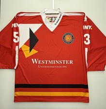 DEB Deutschland Retro Eishockey Trikot Gr.XL #53 SEIDER