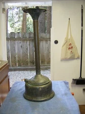 Antique Charcoal Standing Ashtray