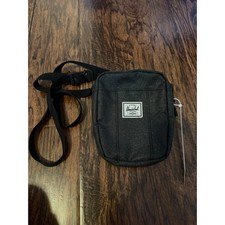 Borsa a tracolla Herschel Supply Co Cruz nera glitter metallizzata borsa a tracolla mini