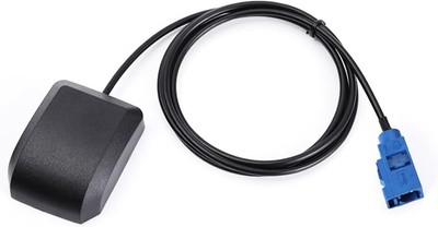 Waterproof Active GPS Antenna Vehicle Navigation with Fakra C Blue 