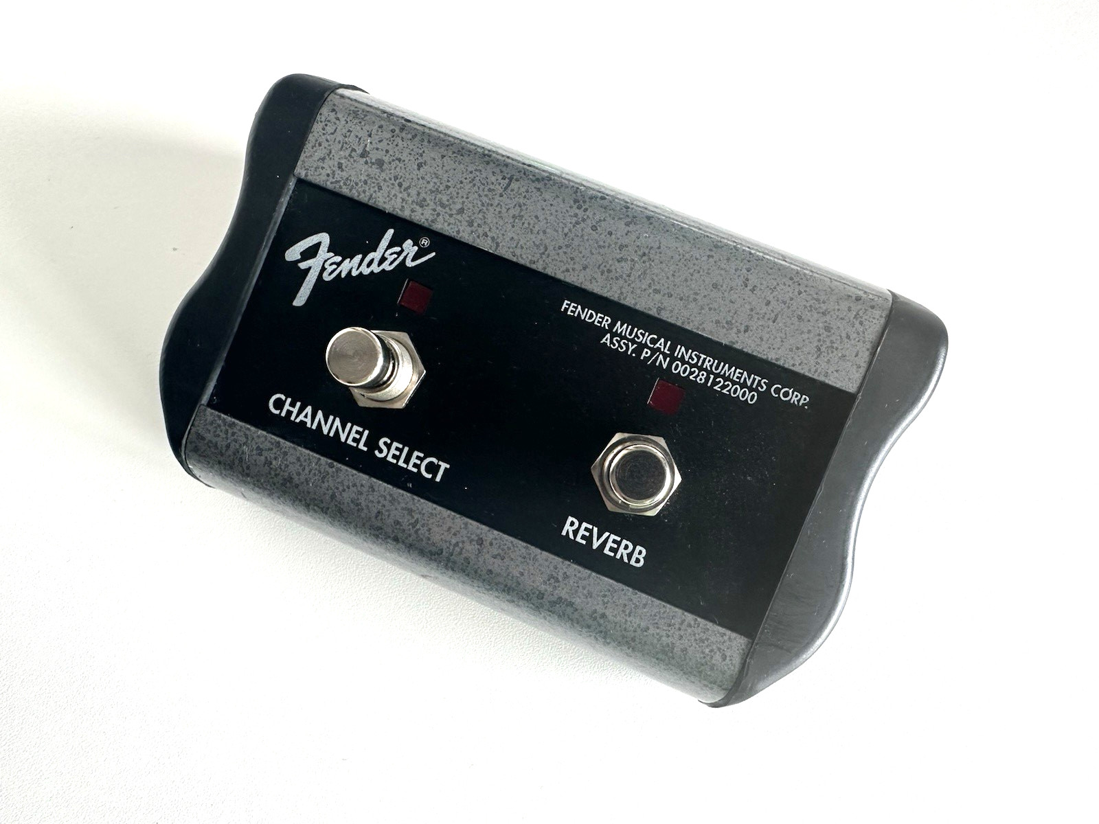 Fender Channel/Reverb 2 Button Amp/Amplifier Footswitch with Cable