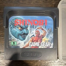 SEGA Shinobi (Sega Game Gear) w/game protector case