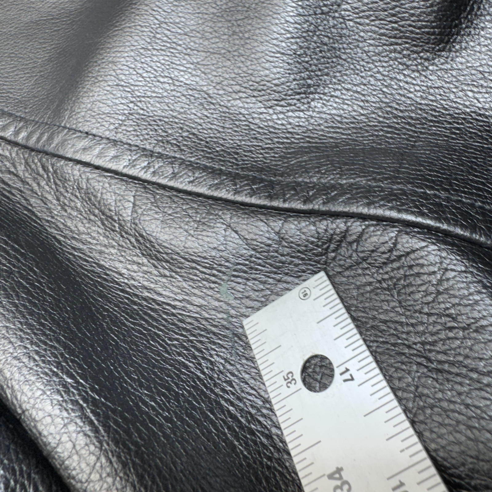 Rainforest Leather Jacket Men Extra Large Biker F… - image 4