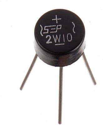 2W10 2A 1000V Bridge Rectifier Diodes Axial 2 Amp 1000 Volt Full Wave Silicon