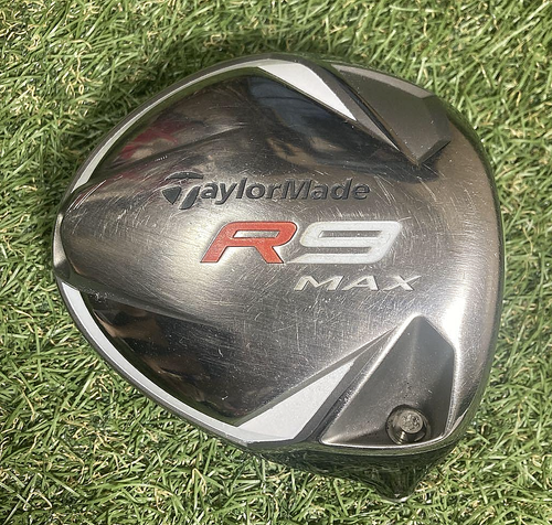 Pilote TaylorMade R9 MAX 2009 - Tête Seule 9.5°, Droite, 460cc, Japon (occasion)