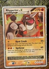 Rhyperior LV.X DP29 Holo Ultra Rare Pokémon Card Diamond and Pearl HP DMG on eBay