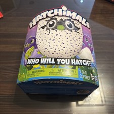 Spinmaster Hatchimals Hatching Egg Draggles Purple Brand New