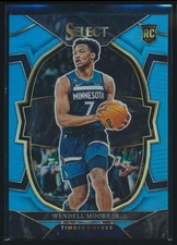 2022-23 Panini Select Concourse Light Blue /299 Wendell Moore Jr. rookie #73