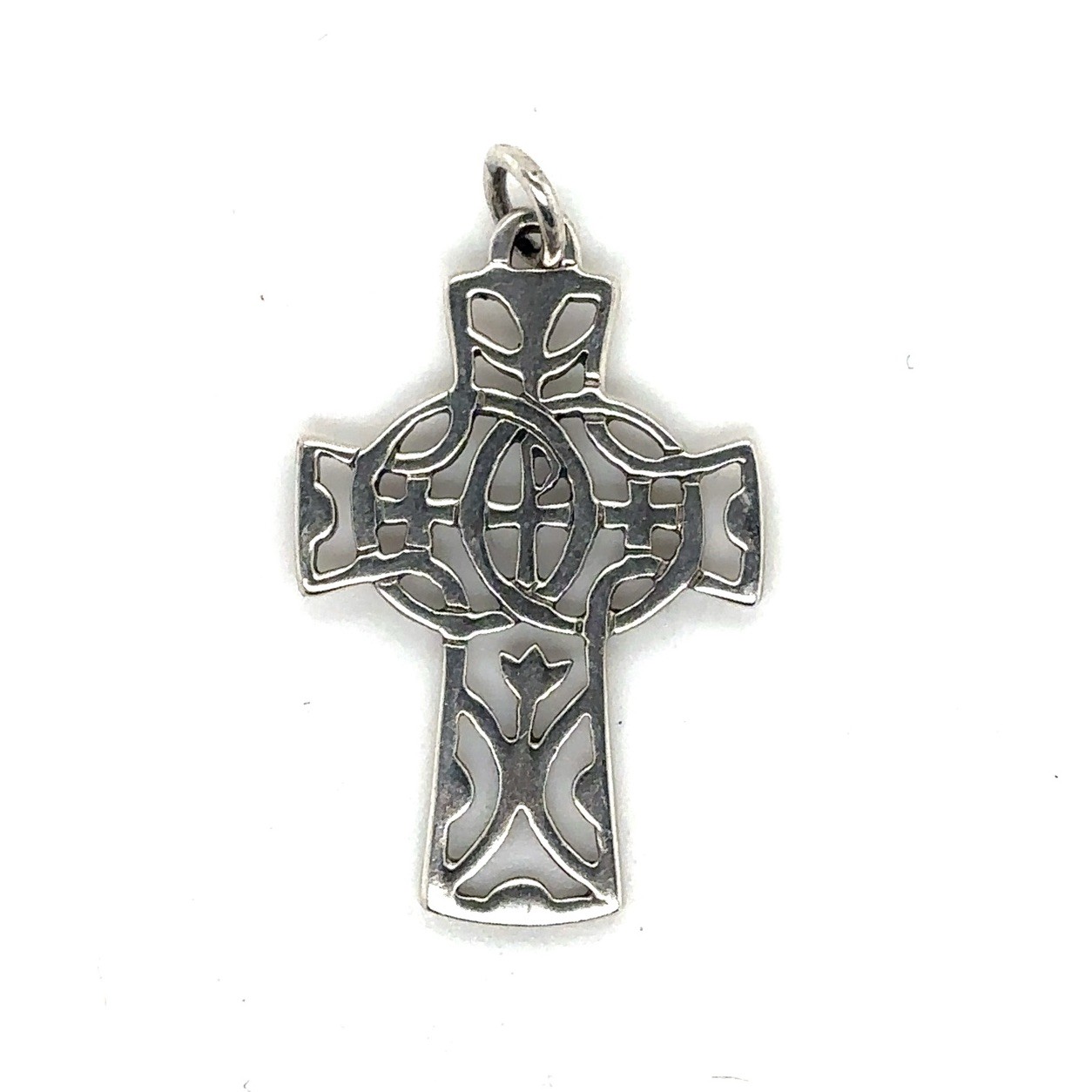 Retired James Avery Sterling Silver Unity Cross P… - image 1