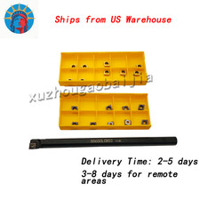 Internal Boring Bar S08-SCLCR06,95 1/2" Shank for Lathe with20pcs CCMT06 Inser