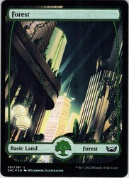 Forest (281) Foil Full Art - Streets of New Capenna
