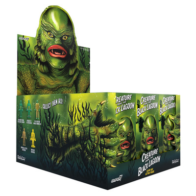 Super7 Creature From The Black Lagoon Rollo Flat - 12er Pack 3,75 Universal