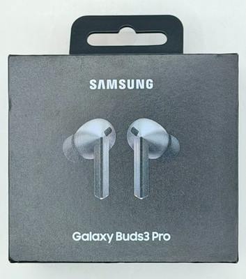 Samsung Galaxy Buds 3 Pro AI True Wireless Bluetooth Earbuds, Silver - NEW OB