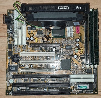 Soltek P2 motberboard RAM & P2 233 mhz CPU