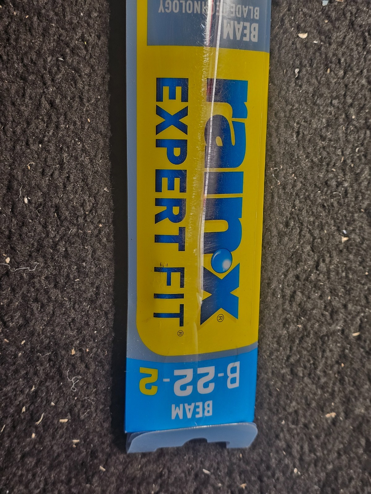 (QTY 2) Rain-X 840014-2,  22" B22 - 2 Expert Fit Beam Windshield Wiper Blade