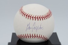 Garry Templeton Autographed Rawlings Major League Baseball MLB TRISTAR Holo