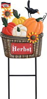 Teresa's Collections Herbstdeko DraußEn, KüRbis Deko Herbst Gartenstecker