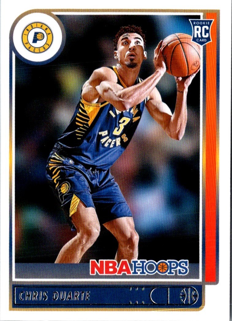 2021 Hoops Red Backs Chris Duarte #236 Indiana Pacers Basketball Card
