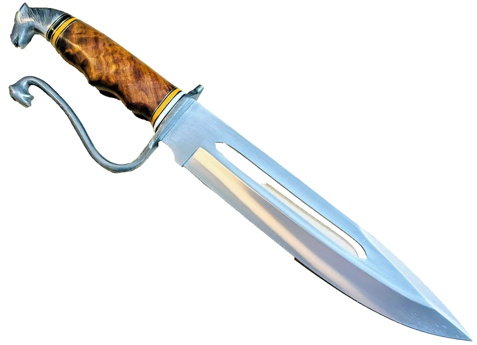 Cubiertos de impacto cuchillo de combate hecho a medida 18,5" espada daga cuchillos raros Foto 2 de 4