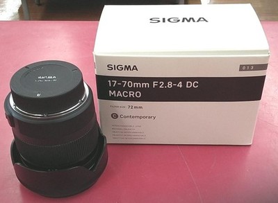 Sigma Objektiv 17-70mm f2.8dc macro gebraucht