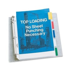 C-Line CLI05550 Top Loading Sheet Protectors 8.5x11 Assorted 5 Set