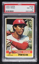 1976 Topps Tony Perez #325 PSA 8 HOF 1dz0