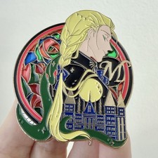 Harry Potter Draco Malfoy manor enamel pin, Manacled, Slytherin Pin Badge, Draco