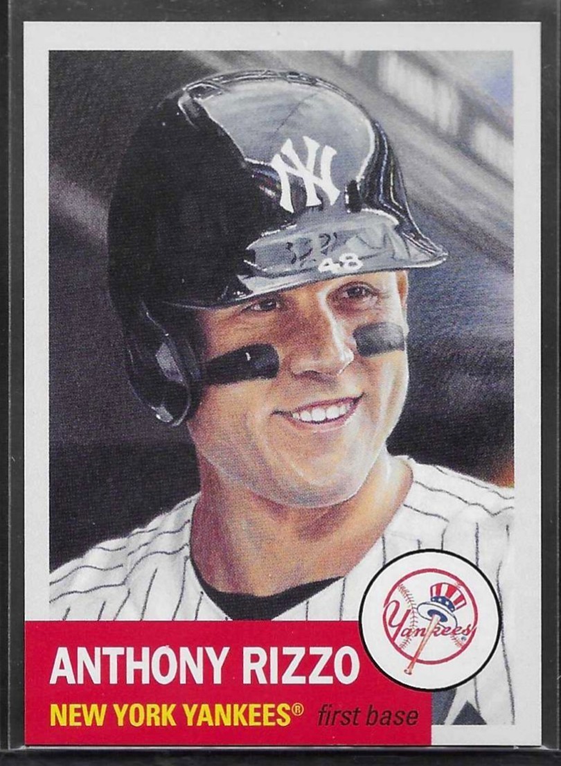 2022 TOPPS LIVING SET # 537 ANTHONY RIZZO New York Yankees 2,001 Printed a