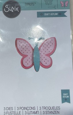 660802 Sizzix Thinlits Stanzenset 3 Stück