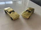 HOT WHEELS Redline Snake & Mongoose Set 1995 FAO Schwarz Gold Series II RARE 🔥