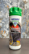 Nikwax Tech Wash 300ml high performance cleaner restores water repellency GTX 32.97 per litre
