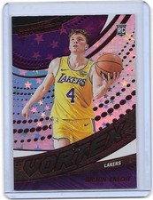 Dalton Knecht 2024-25 Panini Revolution - Vortex #11 Red Astro /299 (RC)