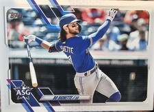 2021 Topps Update Series - 2021 Mlb All-Stars Bo Bichette #ASG-18