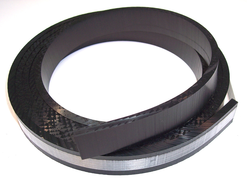 Universal plastic convertible top tacking material rear tack strip 1/4