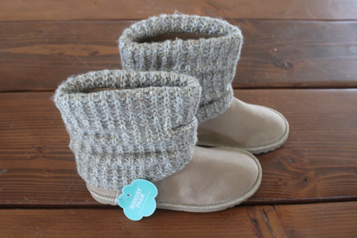 Tan sales sweater boots