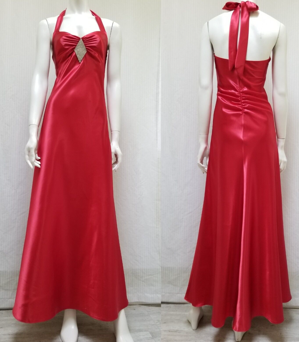 Vintage JESSICA McCLINTOCK GUNNE SAX Red Satin Full-length Gown Dress - Size XS | eBay Vintage JESSICA McCLINTOCK GUNNE SAX Red Satin Full-length Gown Dress - Size XS | eBay